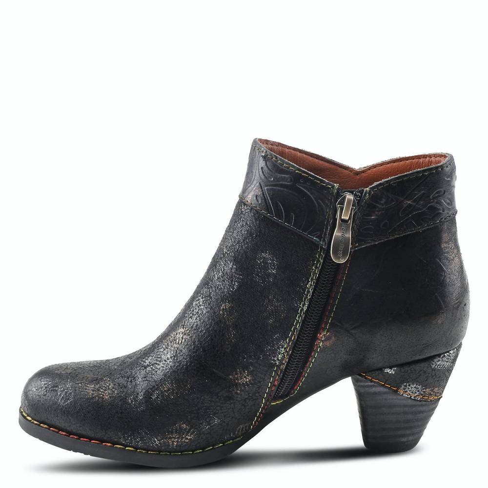NEW L'ARTISTE women's bestlove boot in black multi - Picture 6 of 7